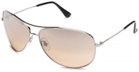 Ray-Ban RB3293 Bubble Wrap Aviator Sunglasses,Champagne Frame/Champagne Lens,63 mm