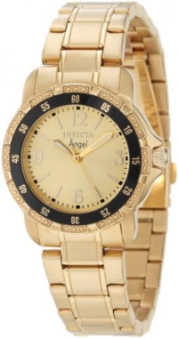 Invicta Women's 0550 Angel Collection 18k Gold-Plated Stainless Steel Watch