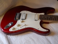 Fender Starcaster Strat Electric Guitar, red