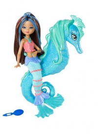 Barbie Blue Mermaid and Sea Horse