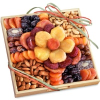 Golden State Fruit Flora Dried Fruit and Nut Gift Tray