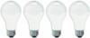 GE Lighting 48308 60-Watt 780-Lumen A19 Double Life Light Bulb, Soft White, 4-Pack