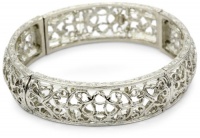 1928 Jewelry Vines Filigree Stretch Bracelet