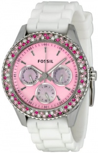 Fossil Women's ES2895 Stella Pink Dial Watch