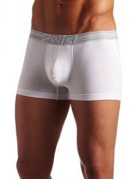 2(x)ist Mens Lift No Show Trunk, White, Medium