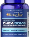 Puritan's Pride 2 Pack of DHEA 50 mg 100-Tablets