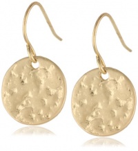 NINE WEST VINTAGE AMERICA Rugged Beauty Worn Tone Disc Drop Earrings