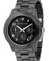 Men's Sport Watch with Black Chronograph Dial [Watch] Michael Kors