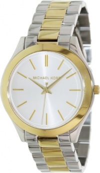 Michael Kors Runway Slim Golden Two Tone Unisex Watch - MK3198