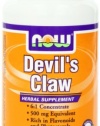 NOW Foods Devil's Claw, 100 Capsules (Pack of 3)