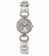 G by GUESS Women's Heart Jewelry Silver-Tone Watch