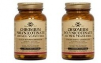 Chromium Polynicotinate 200mcg 100 Vcaps 2-Pack