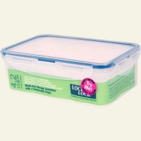 Lock Rectangle with / Trays 4.2Cup - 1 Pack