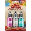 Ranger Adirondack Brights Alcohol Ink 1/2-Ounce 3/Pkg, Valley Trail