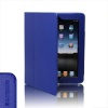 SAVEICON Blue PU Leather Folio Case with Built-in Stand for Apple iPad 1 1st Generation