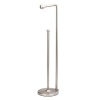 Umbra Teardrop Die-Cast Metal Toilet Paper Stand with Reserve