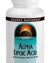 Source Naturals Alpha Lipoic Acid 300mg, 120 Tablets