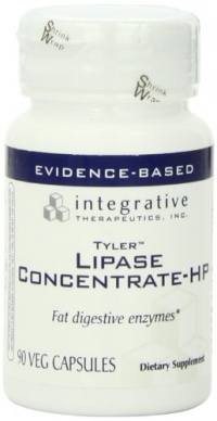 Integrative Therapeutics Lipase Concentrate-HP, 90-Veg Caps