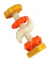 Nylabone Twist & Turn Long Lasting, Durable, Bacon Flavor, 5 Senses