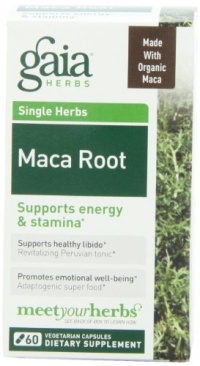 Gaia Herbs Maca Root, 60 Liquid Phyto-Capsules