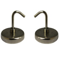 IIT 90370 Magnetic Hooks 1-1/2 Inch - 2 Hooks