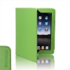 SAVEICON Green PU Folio Leather Case Cover with Built-in Stand for Apple iPad 1 1st Generation