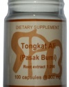 Tongkat Ali (Pasak Bumi) 1:200 Root Extract (100 Capsules 300 mg)