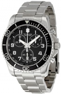 Victorinox Swiss Army Men's 241432 Maverick GS Black Chronograph Dial Watch