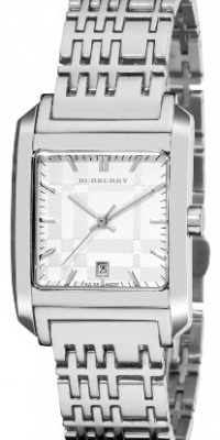 Burberry Women's BU1572 Nova Checked Stainless Steel Bracelet Watch