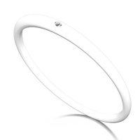 Classic Collection Bangle M (7 inches) Illuminate: White