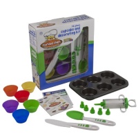 Curious Chef 16-Piece Cupcake and Decorating Kit