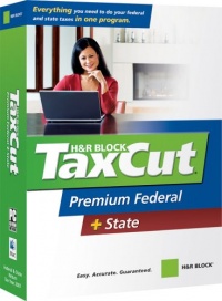 H&R Block TaxCut 2007 Premium Federal + State [OLD VERSION]