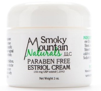 (Paraben-Free) Natural Estrogen/Estriol Cream (Bioidentical and Unscented) 2 Ounce Jar, 150 Mg. (For Wrinkles, Vaginal Dryness, Hot Flashes Mood Swings, and Other Effects of Menopause)