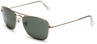 Ray-Ban RB3136 Caravan Sunglasses 55 mm, Non-Polarized, Arista/G-15XLT