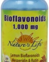 Nature's Life Bioflavonoids Tablets, Lemon, 1000 Mg, 250 Count