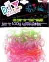 Expressions Girl / D.I.Y. 300-piece Glow in the Dark Latex-free Rubber Band Bracelet Loom Refill Pack