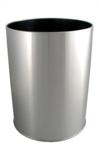 LDR 164 6400BN Ashton Waste Basket, Brushed Nickel