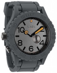 Nixon Rubber 51-30 Watch Steel Gray, One Size