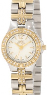 Invicta Women's 0127 Wildflower Collection Crystal Accented Stainless Steel Watch