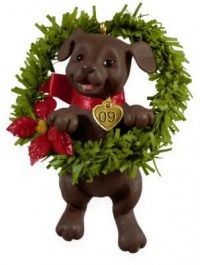 Puppy Love 19th in Series 2009 Hallmark Ornament