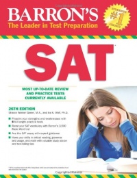 Barron's SAT, 26th Edition (Barron's Sat (Book Only))