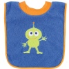 Luvable Friends Pullover Feeder Bib, Little Blue Monster