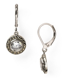 Get lost in this pair of decadent drop earrings from Judith Jack, cast in sterling silver with mesmerizing stones as the eye-catching complement.