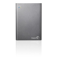 Seagate Wireless Plus 1 TB Mobile Device Storage with Built-In Wi-Fi Streaming (STCK1000100)