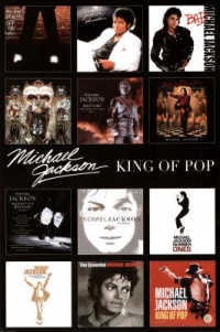 Michael Jackson (Album Covers) Music Poster Print - 24x36