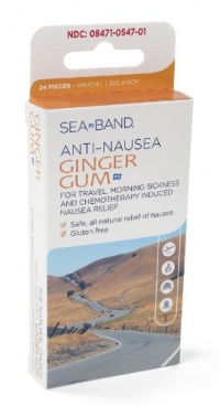 Sea-Band Anti-Nausea Ginger Gum