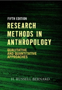 Research Methods in Anthropology