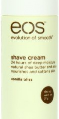 EOS Ultra Moisturizing Shave Cream, Vanilla Bliss, 7-Ounce Bottle (Pack of 3)