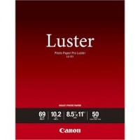 Canon 8.5x11 Photo Paper Pro Luster - 50 Sheets