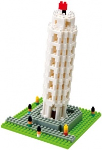 Nanoblock The Leaning Tower of Pisa Set - NBH-030